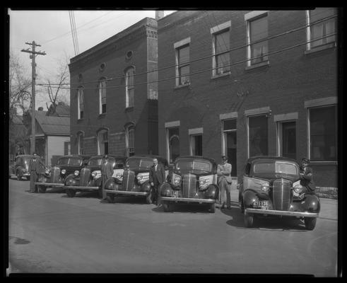 Ashland Cab Company; exterior, cabs