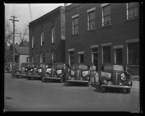 Ashland Cab Company; exterior, cabs