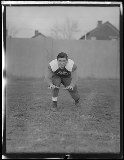 Football player, #39 (Kentuckian, 1937) (University of Kentucky yearbook)