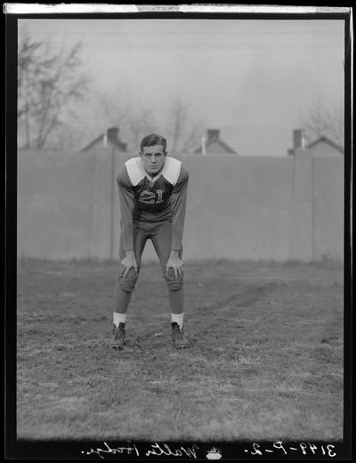 Football player, #21 (Kentuckian, 1937) (University of Kentucky yearbook)