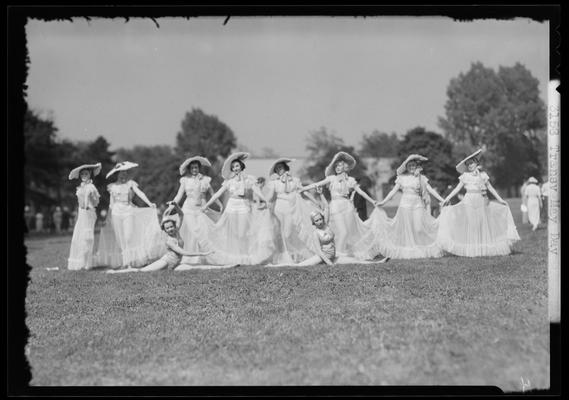 Transylvania College; May Day (dancing nymphs)