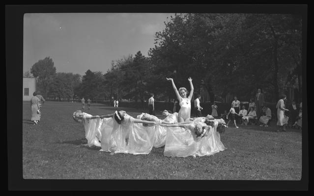 Transylvania College; May Day (dancing nymphs)