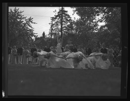 Transylvania College; May Day (dancing nymphs)