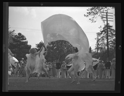 Transylvania College; May Day (dancing nymphs)