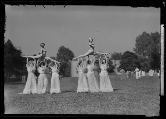 Transylvania College; May Day (dancing nymphs)