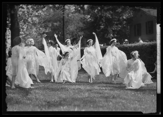 Transylvania College; May Day (dancing nymphs)