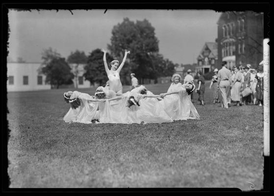 Transylvania College; May Day (dancing nymphs)