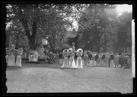 Transylvania College; May Day (dancing nymphs)