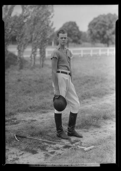 Polo players, individuals; Frank Aulick Jr