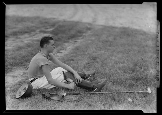 Polo players, individuals; Frank Aulick Jr