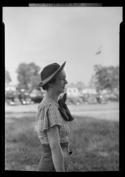 Polo players, individuals; Mrs. Wilke Burt