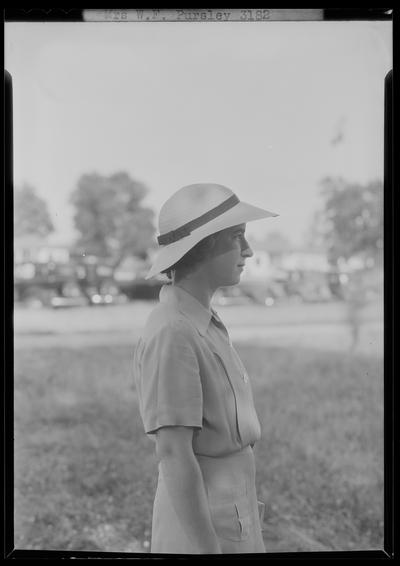 Polo players, individuals; Mrs. W.F. Pursley