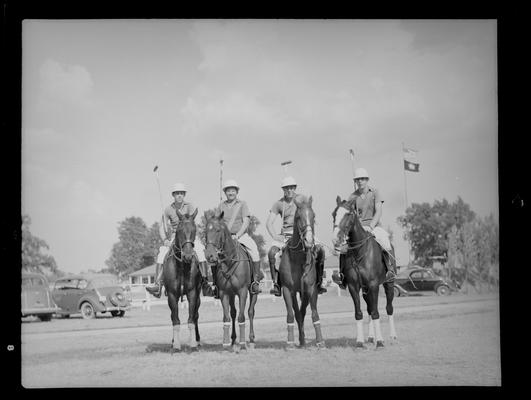 Iroquois Hunt Club; polo game scenes