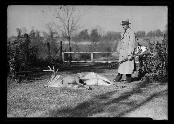 Thoroughbred Club; dead deer (trophy buck)