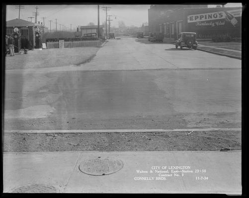 Connelly Brothers Construction (City of Lexington, Walnut & National, East, Station 23+50, contract no. 3)