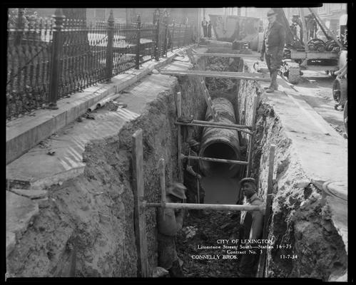 Connelly Brothers Construction (City of Lexington, Limestone Street, North, Station 16+75, contract no. 3)