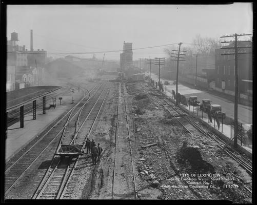 Northern States Construction Company (City of Lexington, looking East from Walnut Street Viaduct, contract no. 2)