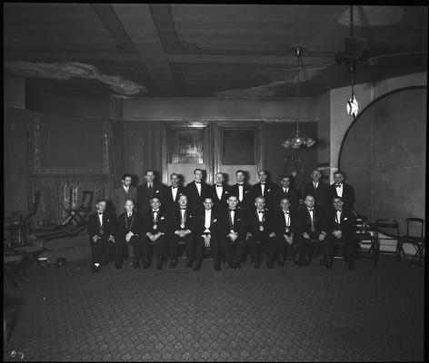 Elks Club, group in tuxedos (Cynthiana, Kentucky)