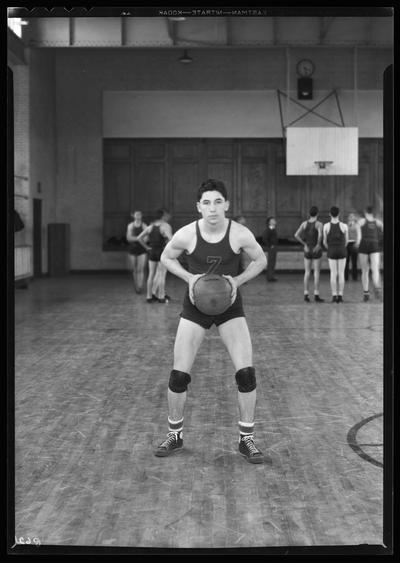 Henry Clay School, 701 East Main; basketball player (#7)