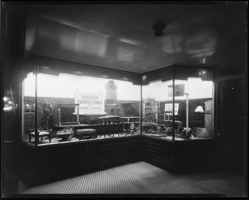 Van Deren Hardware, 340 West Main; window (Driver Power Tools)