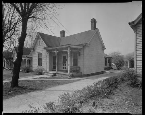 Unidentified house; exterior (materials by McCormick Lumber Company)