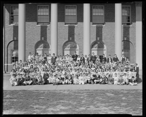 Mrs. C.E. Skinner; childrens band