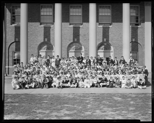 Mrs. C.E. Skinner; childrens band