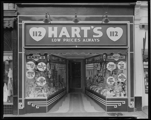 Hart Drug Company, 112 West Main; exterior