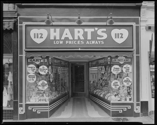 Hart Drug Company, 112 West Main; exterior