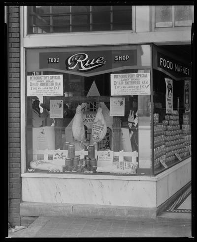 L.F. Rue's Grocery; Smithfield Ham Company display