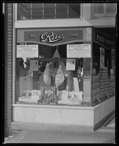 L.F. Rue's Grocery; Smithfield Ham Company display