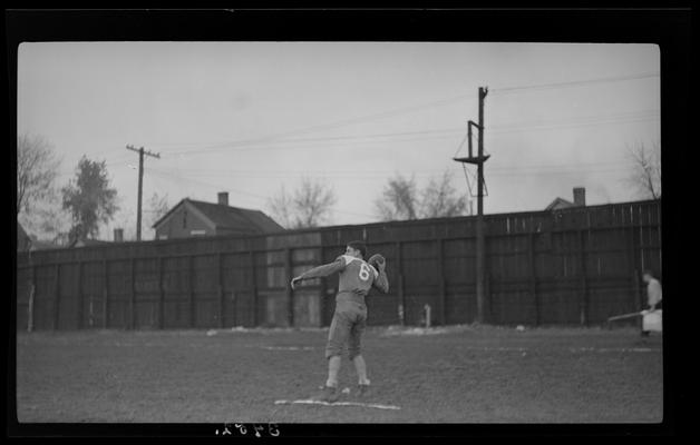 Football player, #6 (1936 Kentuckian) (University of Kentucky)