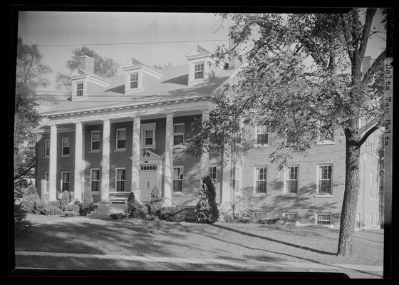 Delta Tau Delta house, exterior (1936 Kentuckian) (University of Kentucky)