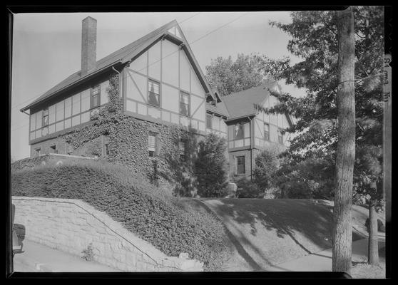 Sigma Nu house, exterior (1936 Kentuckian) (University of Kentucky)