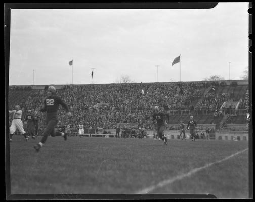 Football game (1936 Kentuckian) (University of Kentucky)