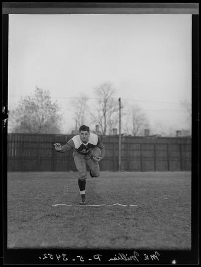 Football player, #44 (1936 Kentuckian) (University of Kentucky)