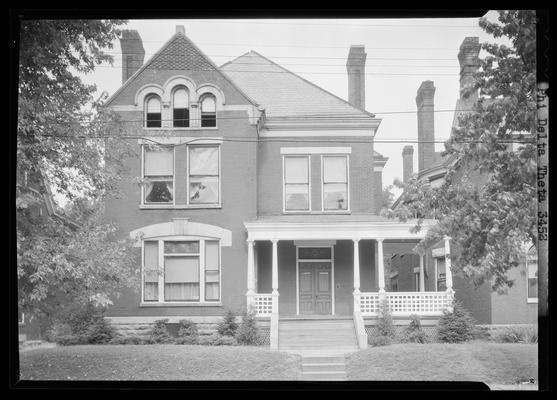 Phi Delta Theta house, exterior (1936 Kentuckian)