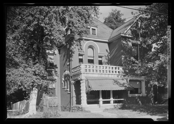Alpha Lambda Tau house, exterior (1936 Kentuckian) (University of Kentucky)