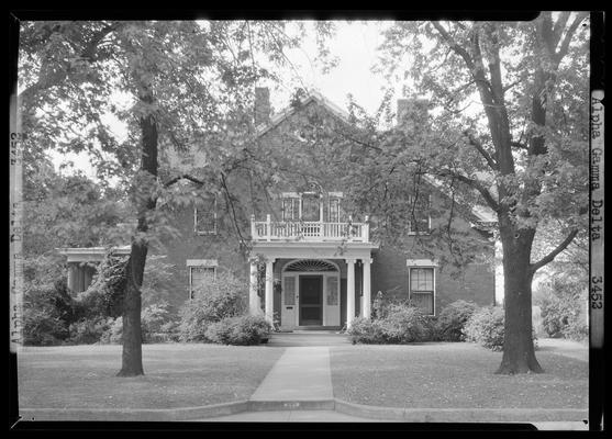 Alpha Gamma Delta, exterior (1936 Kentuckian) (University of Kentucky)