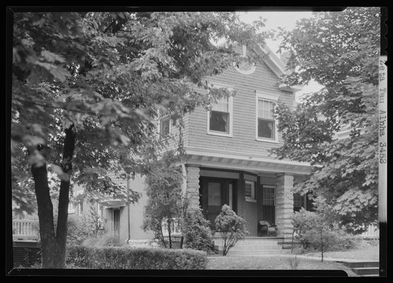 Zeta Tau Alpha house, exterior (1936 Kentuckian) (University of Kentucky)