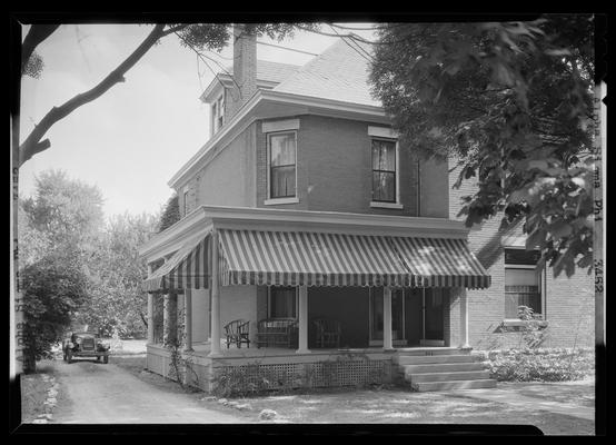 Alpha Sigma Phi house, exterior (1936 Kentuckian) (University of Kentucky)