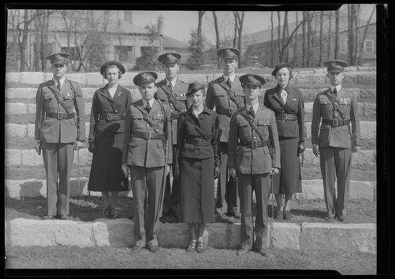 Unidentified military group (1936 Kentuckian)