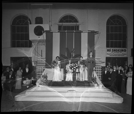 University of Kentucky Military Ball at Alumni Gym (1936 Kentuckian)