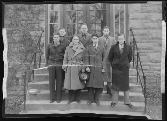 Y.W.C.A. (Young Women's Christian Association) Freshman cabinet (1936 Kentuckian)