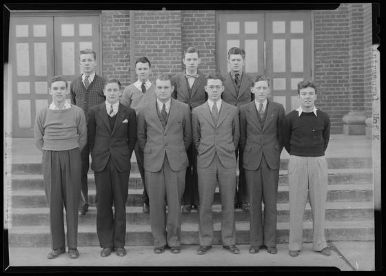 University of Kentucky intramural team photo (1936 Kentuckian)