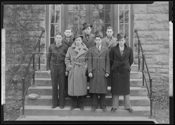 Y.W.C.A. (Young Women's Christian Association) freshman cabinet (1936 Kentuckian)
