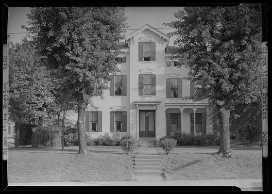 Sigma Alpha Epsilon house, exterior (1936 Kentuckian)