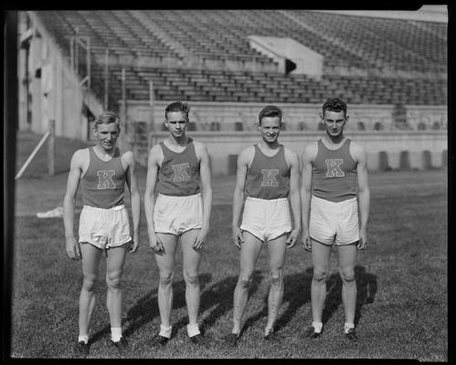 Relay team (track) (1936 Kentuckian) (University of Kentucky)