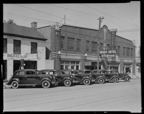 Deluxe Cab Company, 506 West Main; cabs (Drake Hotel Storage, Purcell Garage)