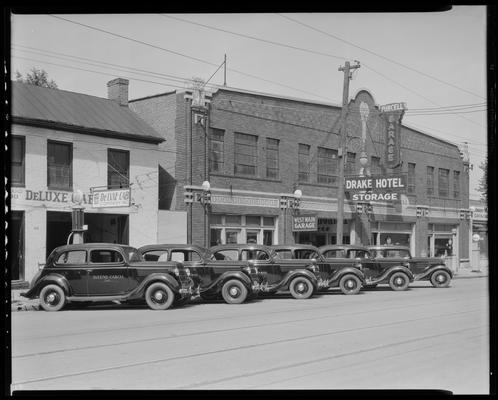 Deluxe Cab Company, 506 West Main; cabs (Drake Hotel Storage, Purcell Garage)